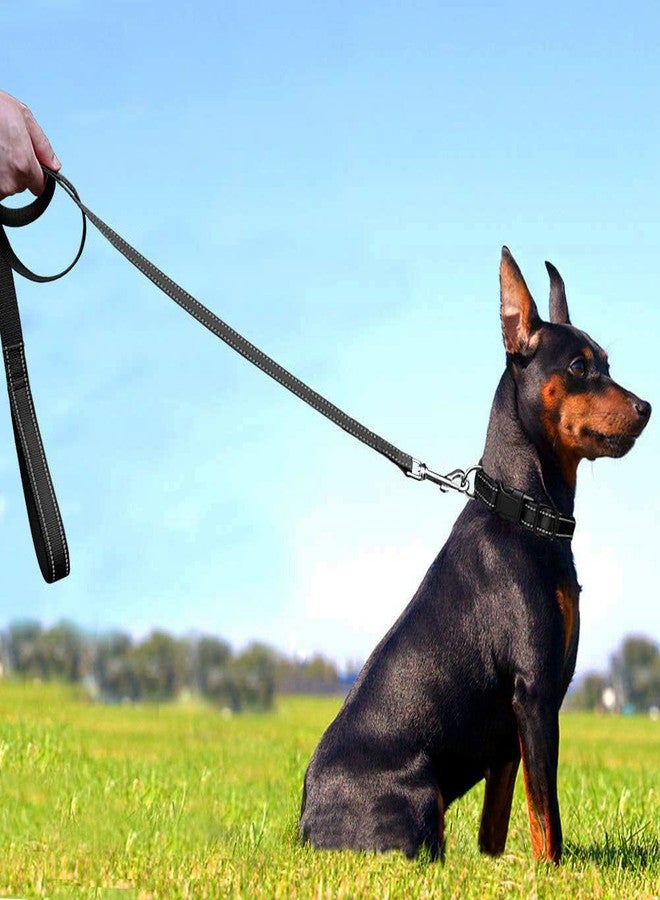 Berlin's PET ACCESSORIES Berlin's Reflective 1inch Dog Collar and Leash Set with Adjustable fit, Strong Metal Clip, and Handle. Ensures Comfort, Control, and Safety for Daily Walks, Training, and Outdoor Adventures (Grey) - Image 4