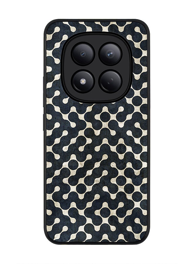 Stylizedd For Xiaomi Redmi Note 15 Pro 4G Case,Slim fit Camera Protection, Shockproof Thin Phone cover  - Connect The Dots (Black) - Image 1