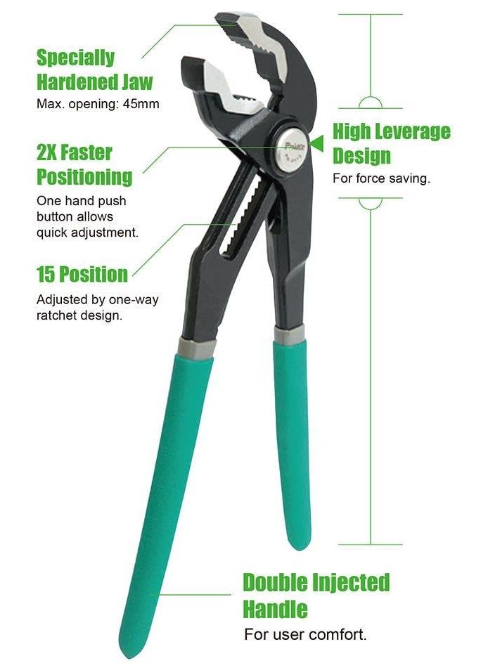 Proskit Proskit PNP110 Raptor 10 Pump Plier  - Image 2