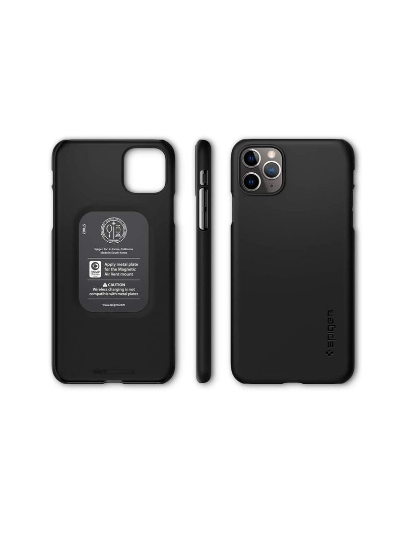 Thin Fit Designed for Apple iPhone 11 Pro Max Case (2019) - Black