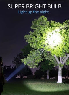 Rock Pow Rechargeable LED Flashlight with COB Side Light Super Bright Flashlight Battery Powerd Waterproof Handheld Flashlights  - Image 3