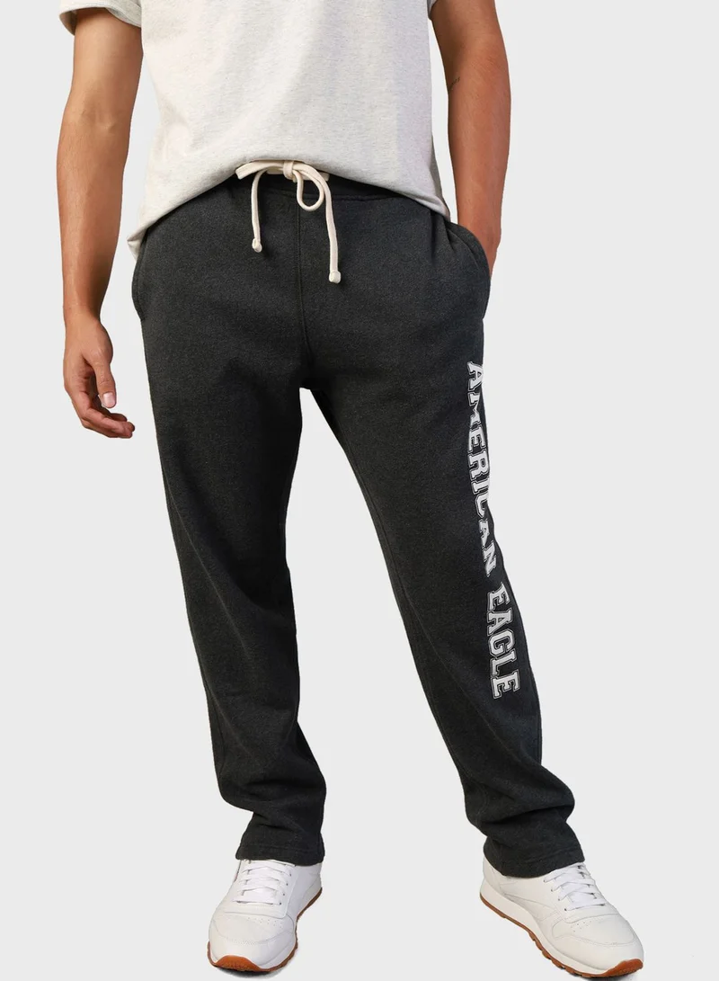 امريكان ايجل Logo Drawstring Sweatpants