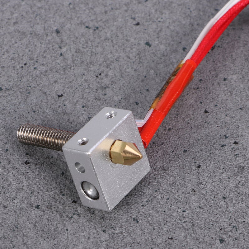 2Pcs Assembled Extruder Part Hot End Heating Nozzle Direct Extruder Filament Nozzle for 3D Printer (Assorted Color) - Image 4