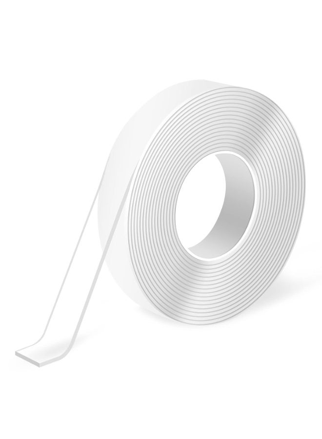 شريط مزدوج الجوانب 5 متر نانو، شريط لاصق كبير جدًا متعدد الأغراض قابل للغسل، شريط تثبيت شفاف، شرائط لاصقة لتعليق الصور، شريط ملصق لاصق قابل للإزالة - Image 1