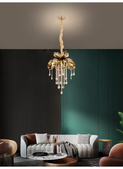 Best Power Modern LED Chandelier – Model 6203-400 | 60W Power, Adjustable 60CM Height, 3 Light Modes (White, Warm, Cream) – Elegant Ceiling Pendant for Dining, Bedroom & Living Room  - Image 2