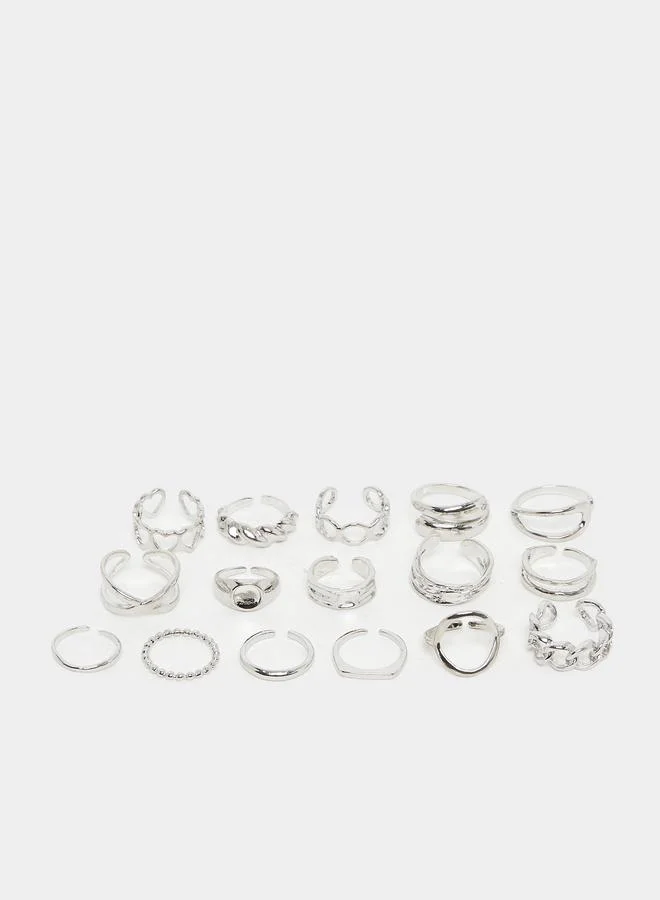 Pack of 17 - Assorted Rings