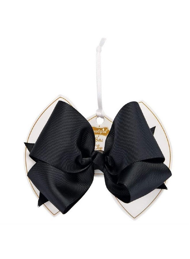 Mud Pie Black Bow Clip - Image 1