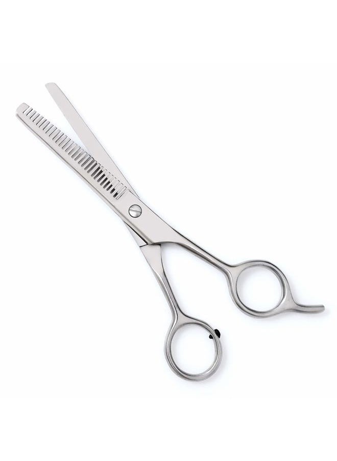 MacRazors Products Macs Razor Products Professional Barber Scissor Hair Cutting Scissors 6" and Texturizing /Thinning Shears 6" Scissors Set with Free Black Bonded Leather Case-206  - Image 4