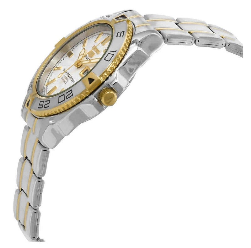 Seiko 5 Sports Automatic SNZB24J1 White Dial Japan Made 100M Analog Mens Watch - Image 2