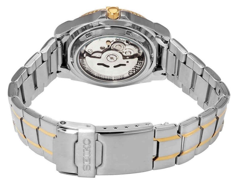 Seiko 5 Sports Automatic SNZB24J1 White Dial Japan Made 100M Analog Mens Watch - Image 3