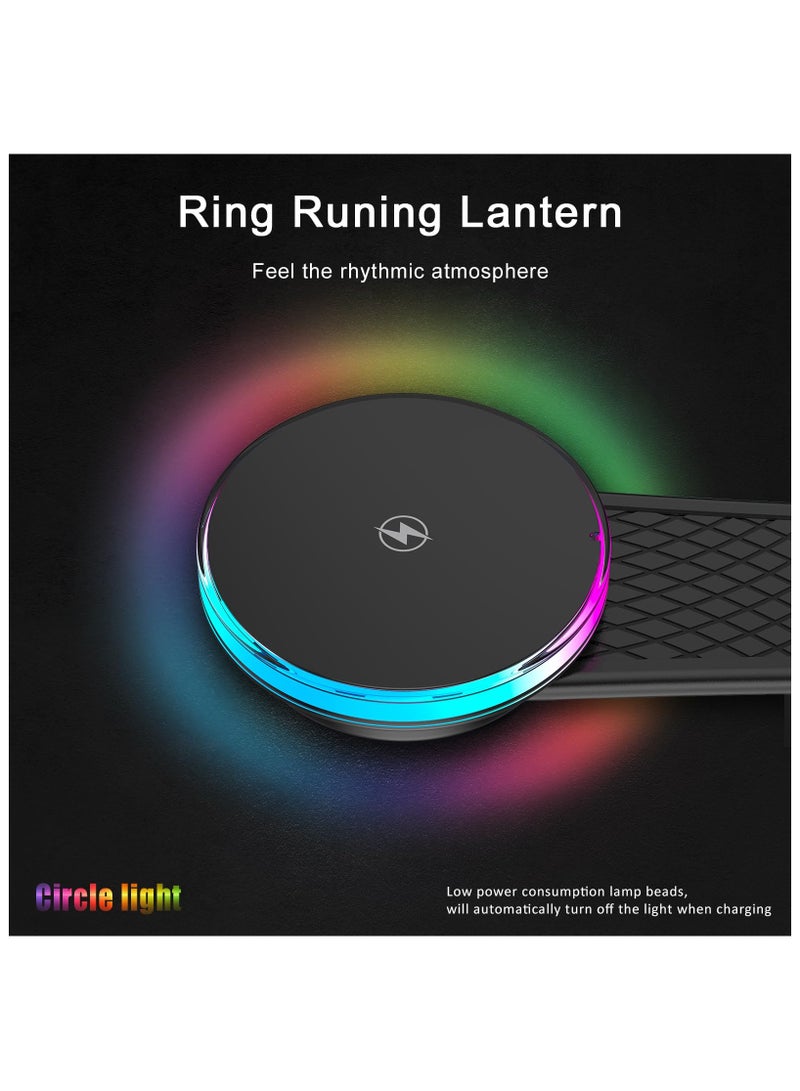 SYOSI for Mag-safe Car Mount Charger 15W, Magnetic Car Phone Holder, Fast Charging, Compatible for iPhone 15, 14, 13, 12 Pro Plus Max, Bendable Memory Titanium Alloy for Dashboard, Windshield, Touchscreen - Image 4