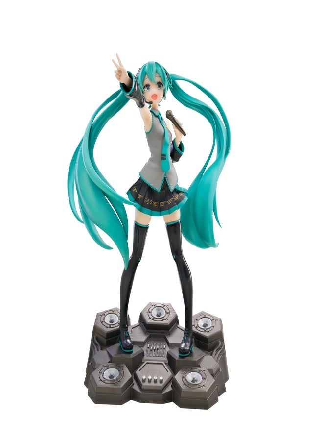 ABYstyle Studio Hatsune Miku 1/10 Wink Figurine Official PVC Hatsune Miku Figure Vocaloid Collectible Miku Figurine Anime Figure Display - Image 1