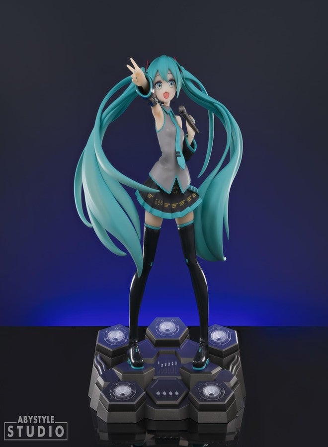 ABYstyle Studio Hatsune Miku 1/10 Wink Figurine Official PVC Hatsune Miku Figure Vocaloid Collectible Miku Figurine Anime Figure Display - Image 3