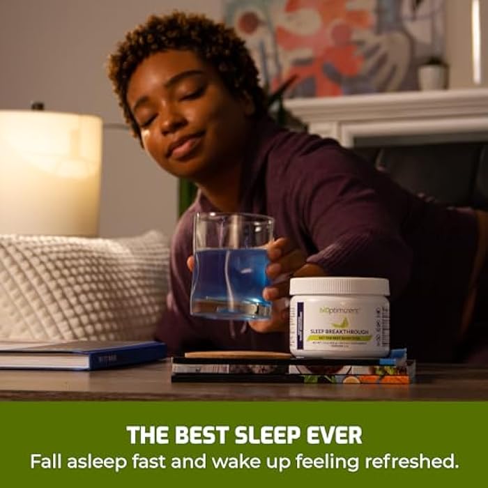 BIOptimizers Sleep Breakthrough 2.0 – Natural Support Supplement | Calming Relief Aid Adults | Non Habit Forming | 202.5 g Powder Blue Berry Dreams - Image 3