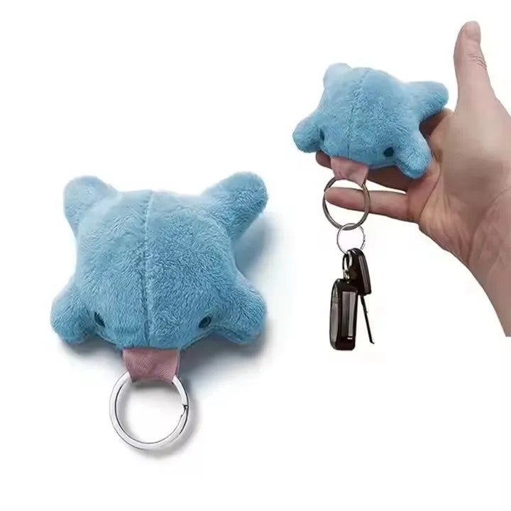 Y&D Green Frogs Funny Soft Toy Decor Plush Keychain Bag Charms Car Keyring Gifts Stuffed Animals Toys - Image 3