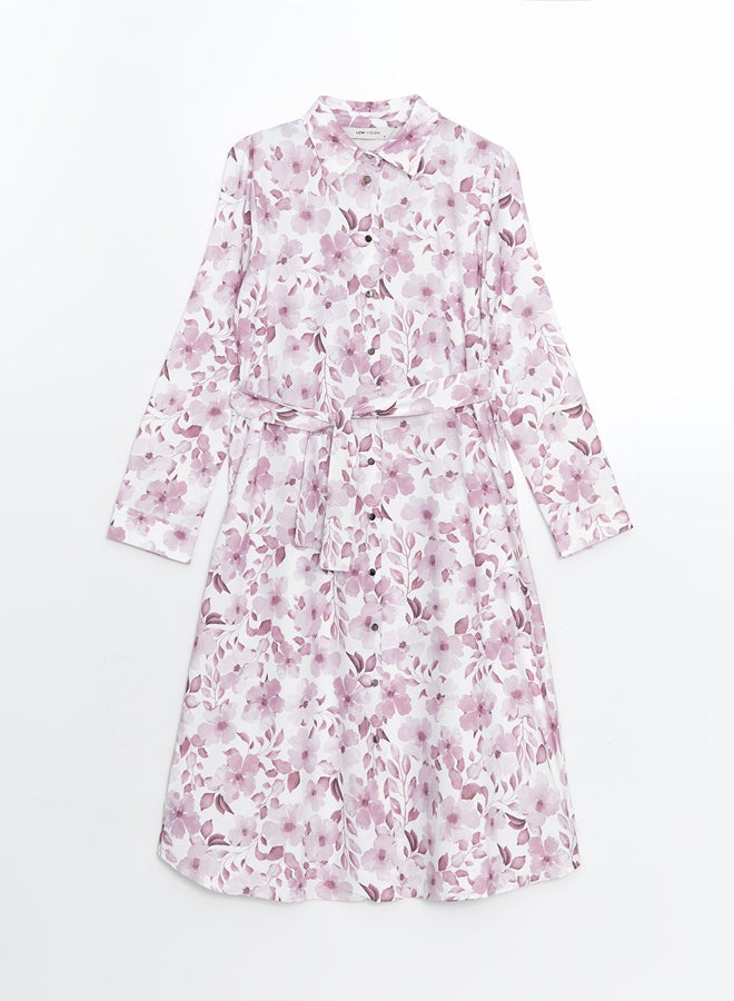 LC WAIKIKI Floral Women's Shirt Dress  - Image 5