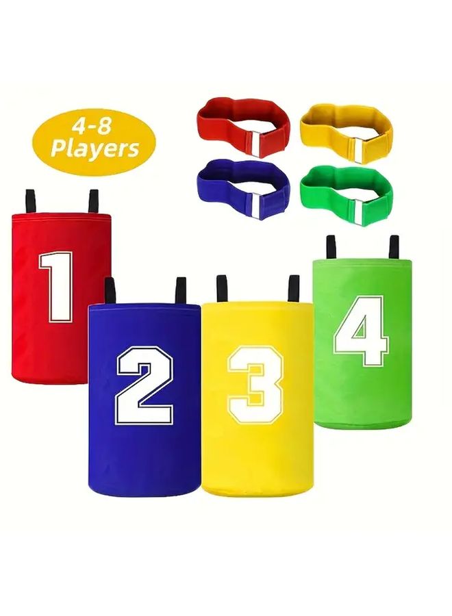 8 أكياس سباق البطاطس و 3 أربطة سباق الأرجل - Image 2