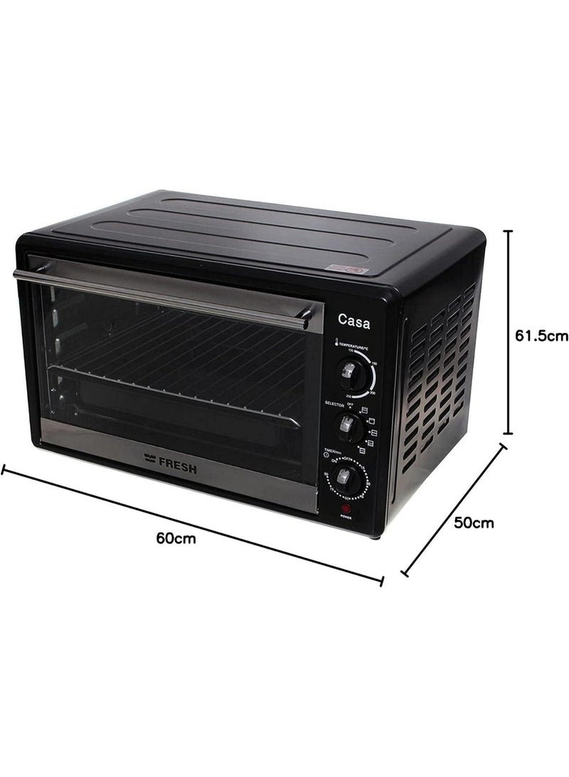 Fresh Casa Oven with Grill black - 45L FR-4503R - Image 3