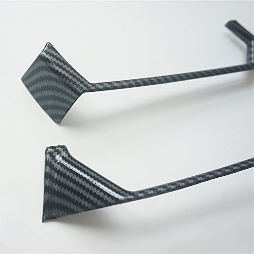 CYAuto New Sport Carbon Fiber Style Interior Side Air Vent Trim Fit for Nissan Altima 2019 2020 2021 2022 (Carbon Fiber Style, Left+Right air Vent Trim) - Image 3