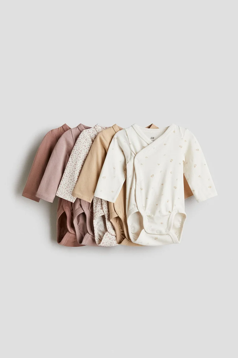 اتش اند ام بودي سوت بتصميم ملفوف - عبوة من 5 قطع