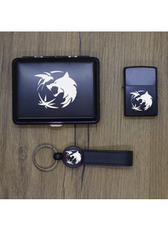 Ada Lazer Personalized The Witcher Metal Plate, Zippo Lighter and Keychain Set  - Image 4