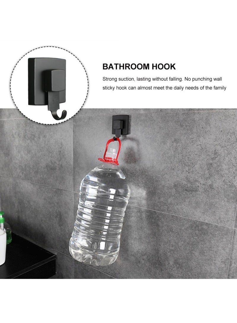 Zikra 1pc No Trace Hook Suction Cup Hooks Reusable Shower Hook Wall Hanging Hook Kitchen Wall Hanger Hook for Bathroom Sundries Storage Hooks Vacuum Clothes Hook Stainless Steel - Image 5