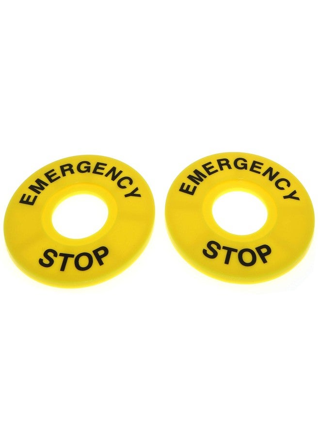 MEETOOT 2pcs Emergency Stop Push Button Switch AC 660V 10A Red Mushroom Cap 1NO 1NC DPST Switch Equipment Lift Elevator Latching Self Lock 22mm Mounting Hole LAY37-11ZS - Image 3