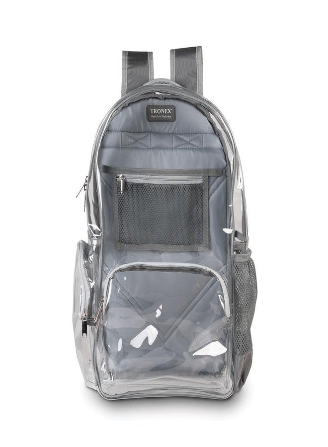 TRONEX Health & Wellness Clear Backpack for Home Healthcare Professionals - Image 1