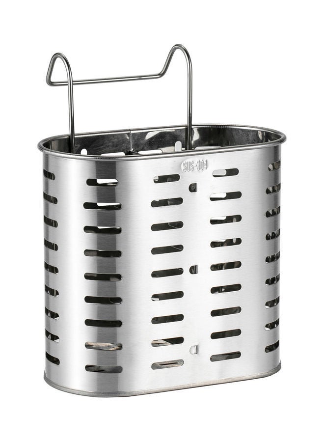 NIBEMINENT Drying out Rack Chopsticks Holder Silver 7.1 x 4.1 6.1inch - Image 1