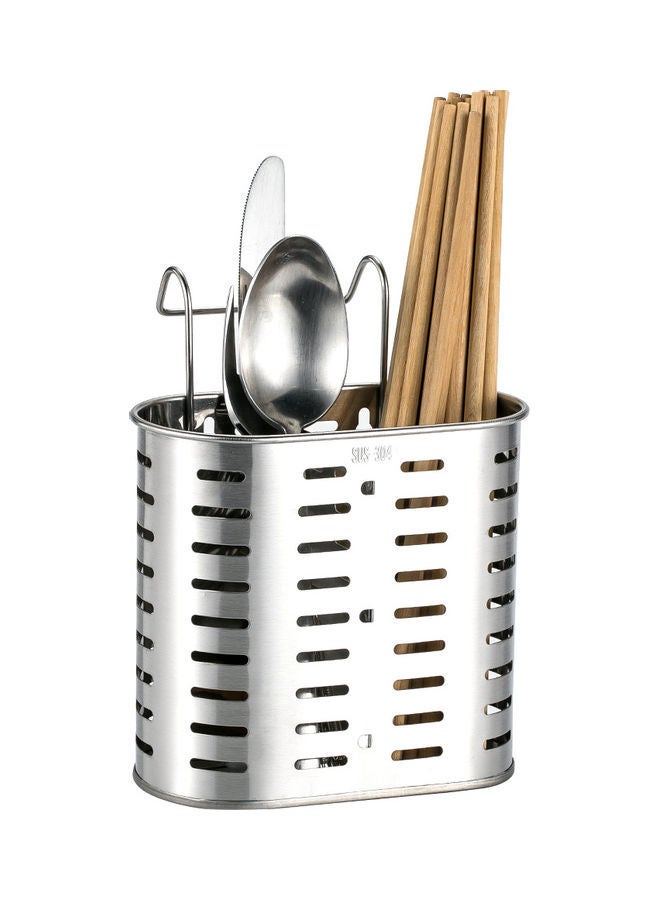 NIBEMINENT Drying out Rack Chopsticks Holder Silver 7.1 x 4.1 6.1inch - Image 2