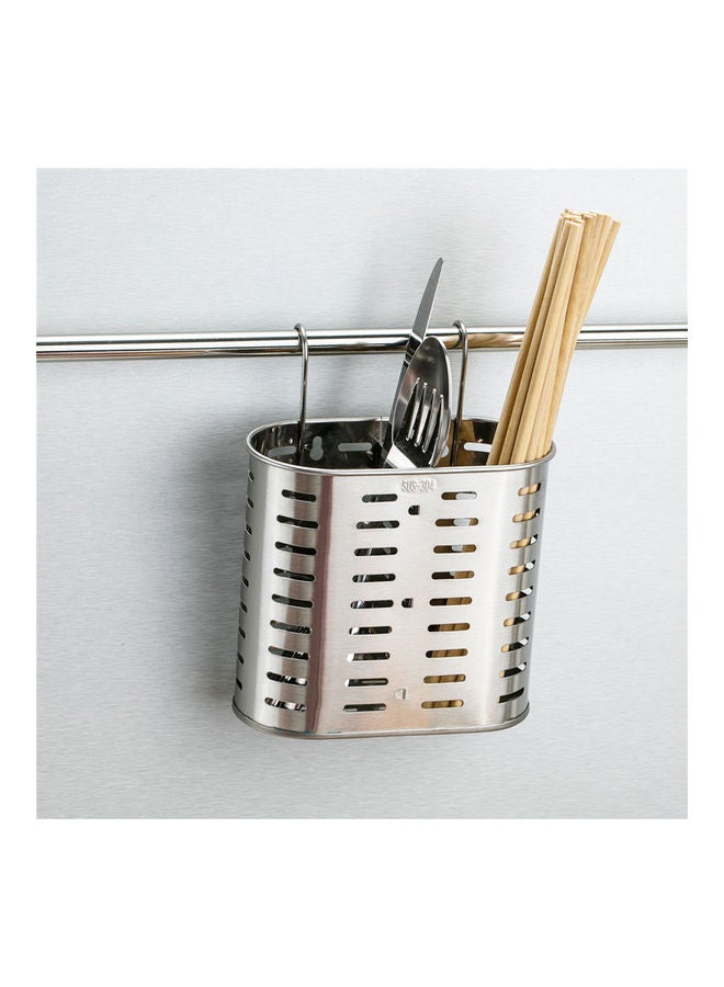 NIBEMINENT Drying out Rack Chopsticks Holder Silver 7.1 x 4.1 6.1inch - Image 3