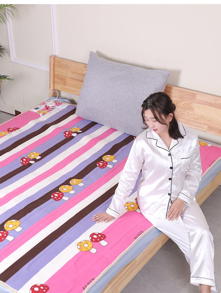 Portable Blanket Electric Fleece Self-heating Winter Warm Water Heating Electric Blanket - Image 3