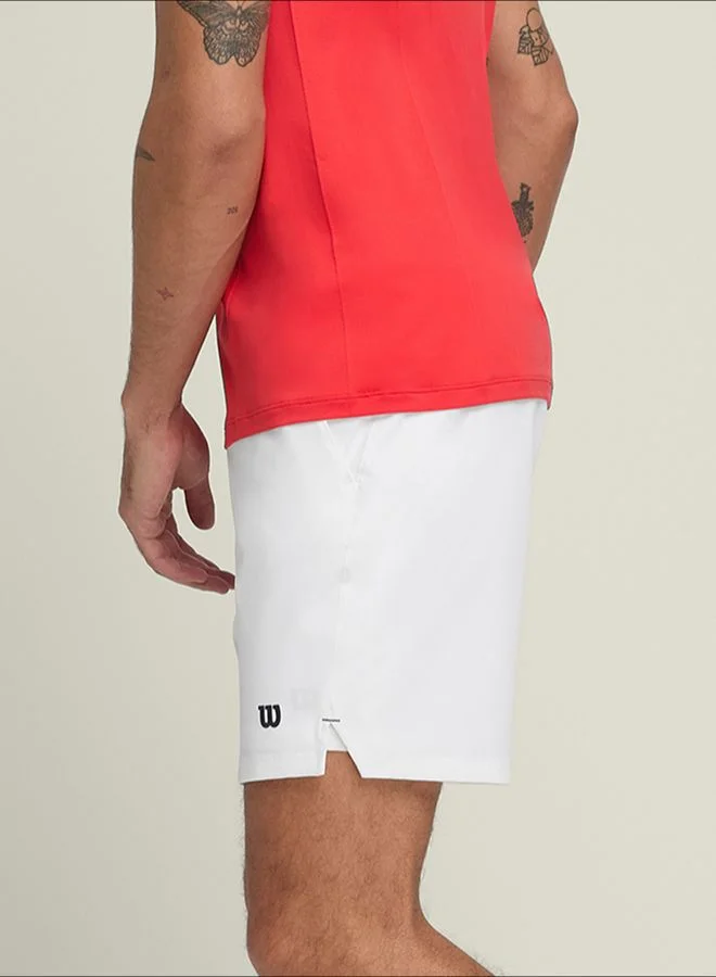 Wilson  Wilson M Team Short 7" Bright White  | Best Price UAE