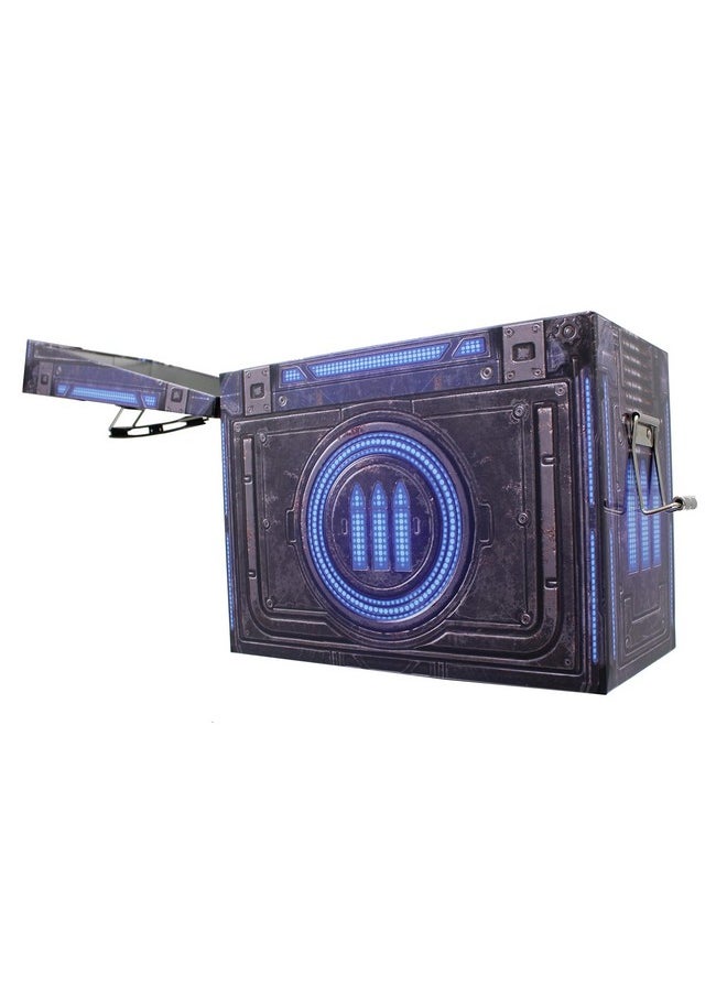 Toynk Gears Of War Tin Ammunition Storage Box | Exclusive Collectible Gears 5 Latched Ammo Crate | Store Your Gears Of War Loot | Measures 8.5 x 4.5 Inches  - Image 1