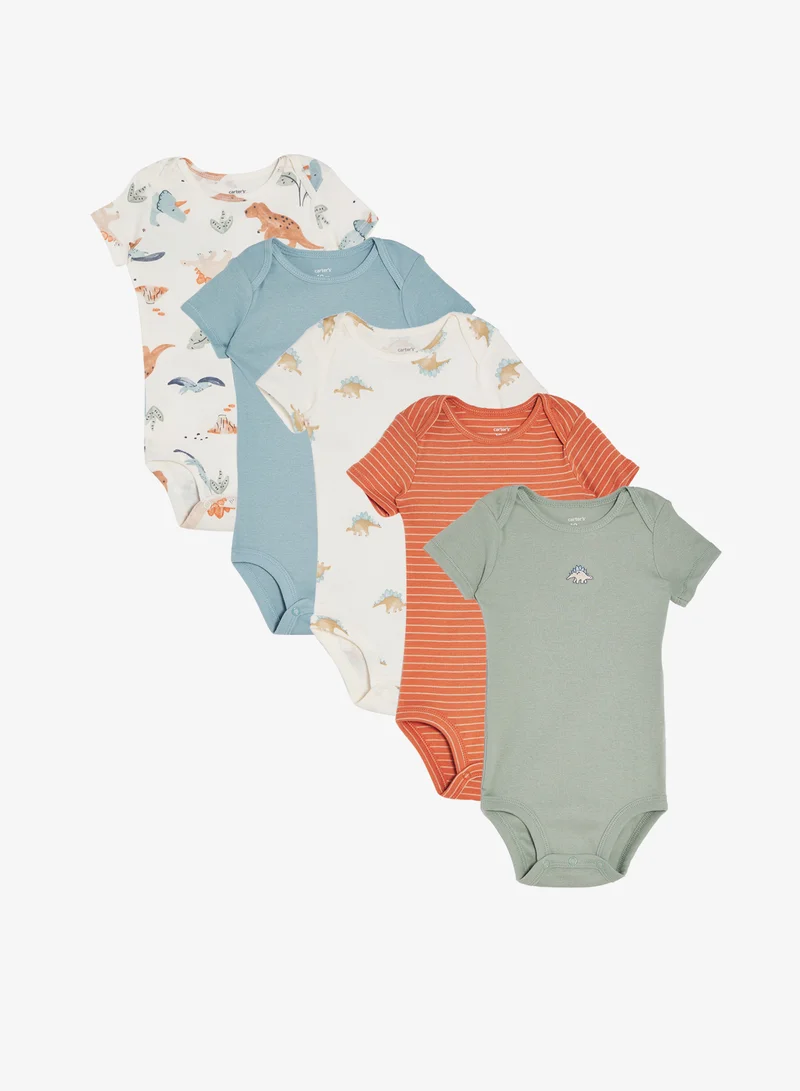 carter's Infant 5 Pack Of Printed Bodysuit