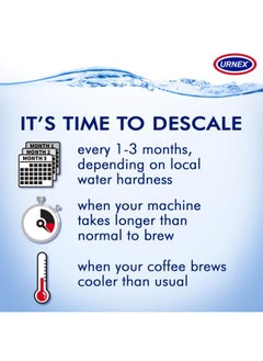 Urnex Urnex Dezcal Coffee And Espresso Machine Descaler Activated Scale Remover 900G Bottle Fast Effective Descaling Of Boilers And Heating Elements Faucets Spray Heads Milk Systems  - Image 4