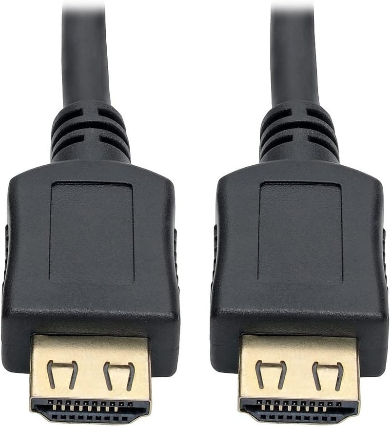 كابل HDMI عالي السرعة من Tripp Lite مزود بموصلات قابلة للإمساك، دقة 4K، لون أسود، طول 6 أقدام (P568-006-BK-GRP)