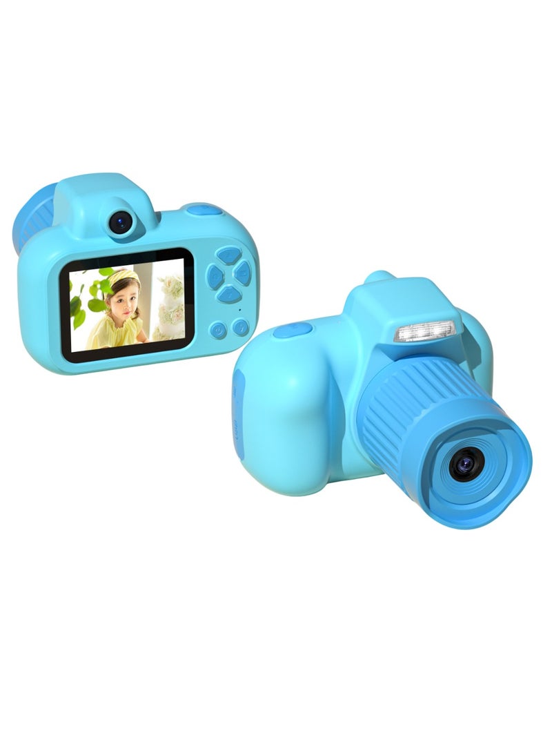 Kids Camera, HD Digital Video Camera Toy, Lightweight And Portable Kids Selfie Camera, Strong And Durable Children Video Recording Camera For Boys And Girls, (1pc, Blue) - Image 1