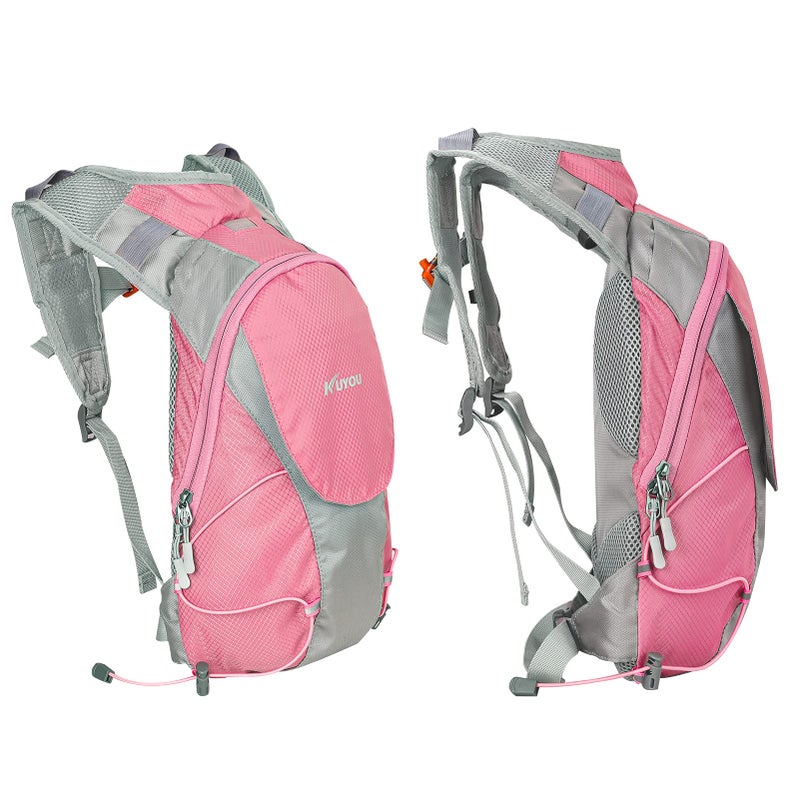 KUYOU Hydration Pack for Kids Hydration Water Backpack with 1.5L Hydration Bladder Lightweight Insulated Water Pack for Festivals Raves Hiking Biking Climbing Running - Image 2