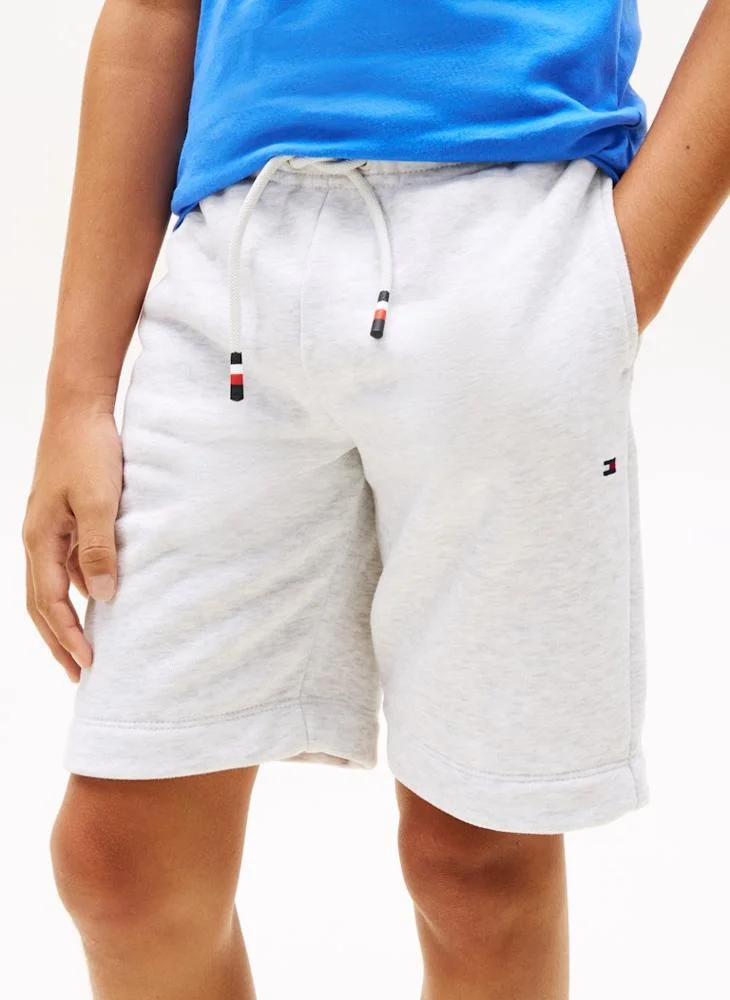 Tommy Hilfiger Empire Blue Brushed Fleece T-Shirt And Sweat Shorts Set for Men | Best Price UAE