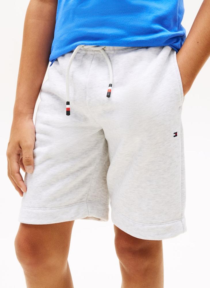 TOMMY HILFIGER Brushed Fleece T-Shirt And Sweat Shorts Set - Image 3