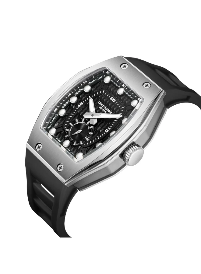 Lee Cooper  Men's Silicone Analog Watch LC08264.351 - 42x54,4 mm for Men | Best Price UAE