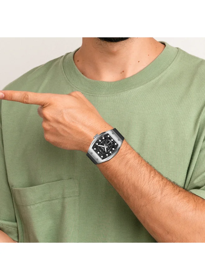 Lee Cooper  Men's Silicone Analog Watch LC08264.351 - 42x54,4 mm for Men | Best Price UAE