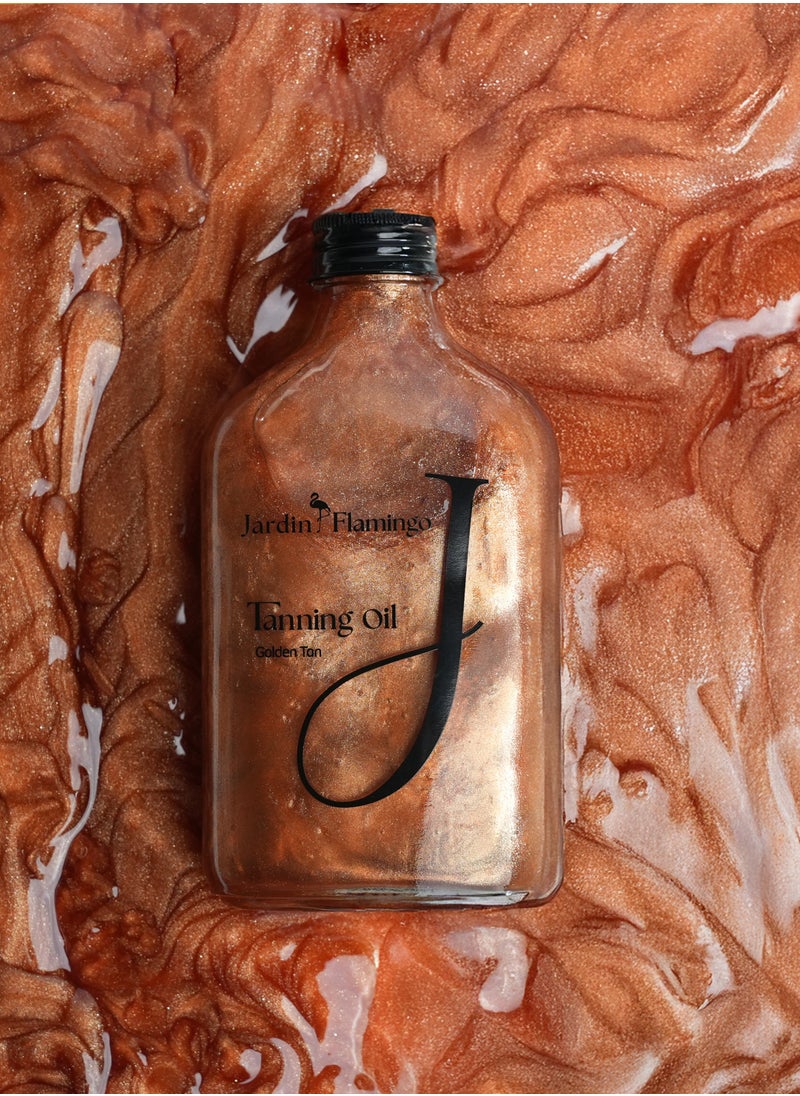 Jardin Flamingo "THE J" - Tan Oil 200ML  - Image 2