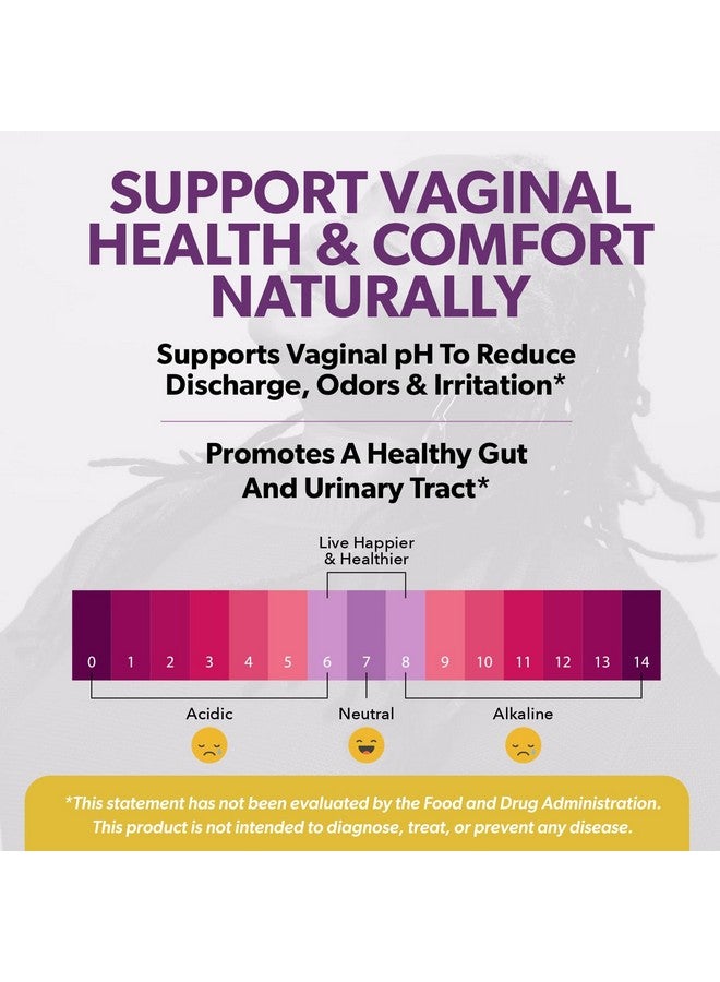 Intimate Rose Complete Vaginal Probiotics for Women - w/Added Cranberry, D-mannose to Promote Urinary Tract, Bladder, Gut & Vaginal Health - pH Balance for Women - Support UTI, BV, YI - 60 Vegan Capsules - Image 2
