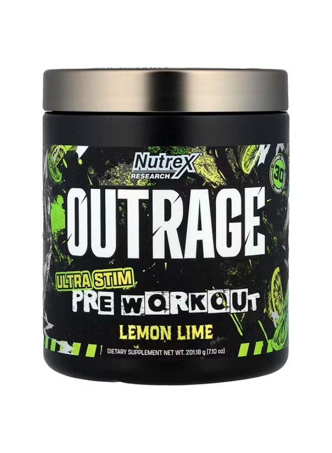 نورتكس ريسيرش نوتريكس ريزيرتش، أوتريدج، ألترا ستيم بري وورك آوت، ليمون لايم، 7.1 أونصة (201.18 جرام) - Image 1