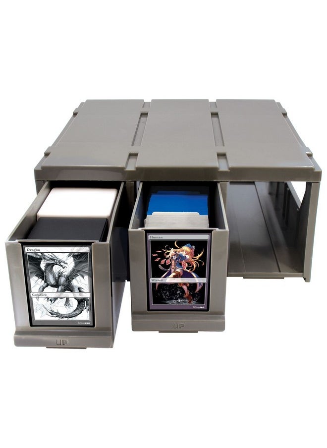 Ultra Pro Ultra Pro - Storage: 3-Drawer Organizer - Protect Your Gaming Cards, Sports Cards or Collectible Cards, Premium Storage Drawer Allows The Best Organization for All your valuable Cards and Easy Access  - Image 2