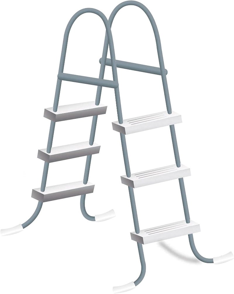 Intex 3M X 1.75M X 0.8M Prism Frame Rectangular Pool Set with Filter Pump and Ladder - Image 4