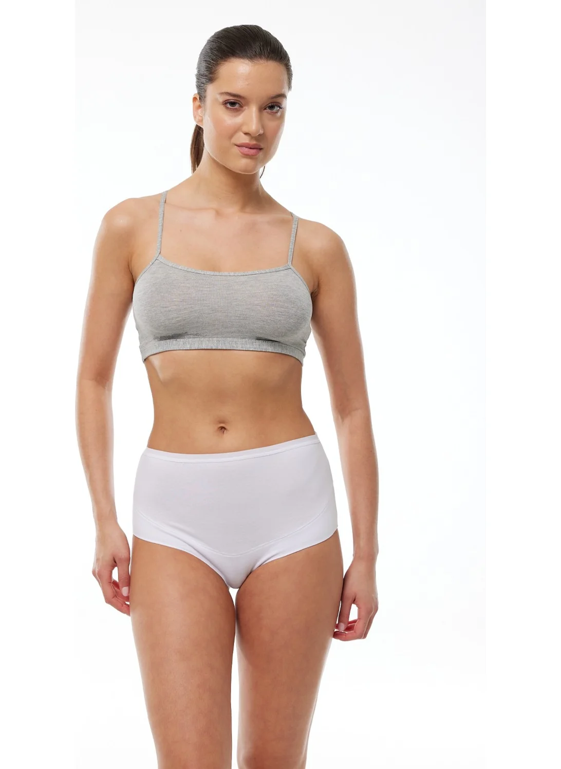 Malabadi Women White 2 Pack Modal Maternity Panties 198