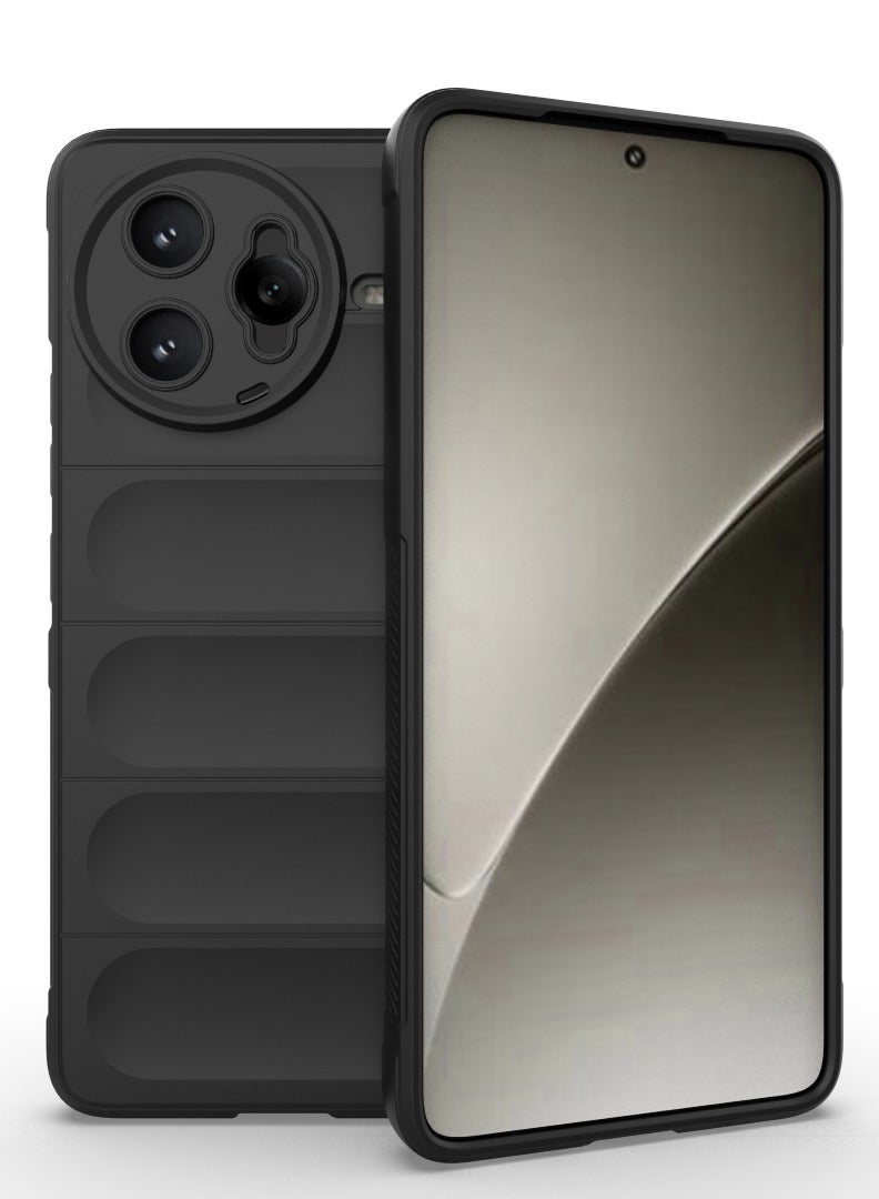 Xiaomi Redmi K80 Pro 5G Case Cover – Black Magic Shield, Shockproof Protective Back Cover with Soft Padded Interior  - Image 1